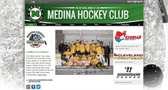 Desktop Screenshot of medinahockey.com